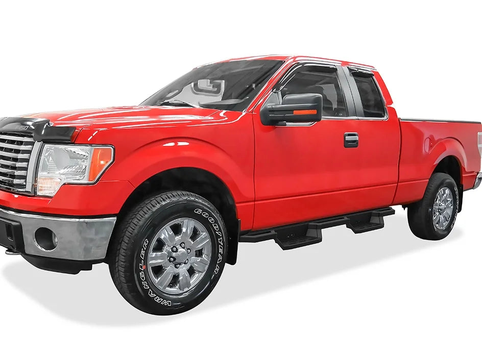 Stainless Steel 6.5in Nerf Bars Rocker Guards for Ford F150 Super Cab W59653