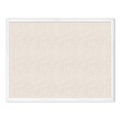 White Linen Bulletin Board R51657