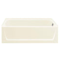 Biscuit Alcove Bathtub with Right-Hand Drain W5945