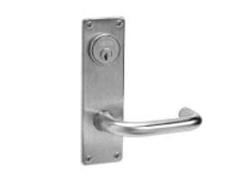 Satin Bronze Mortise Hotel Lever Lockset N399