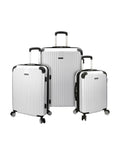 Pear White 3-Piece Hardside Expandable Spinner Set E334278