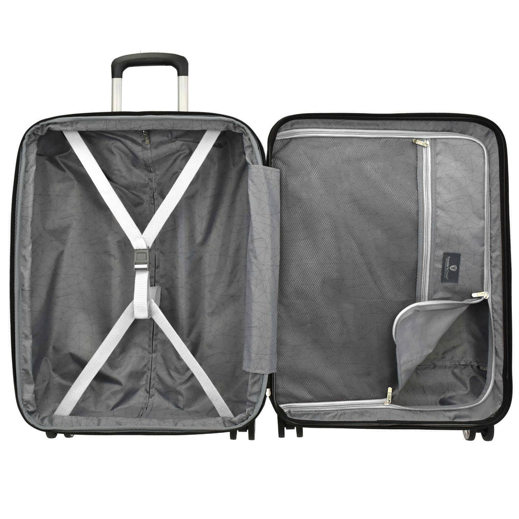 Pear White 3-Piece Hardside Expandable Spinner Set E334278