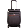 24-Inch Expandable Spinner Suitcase (Black) G765