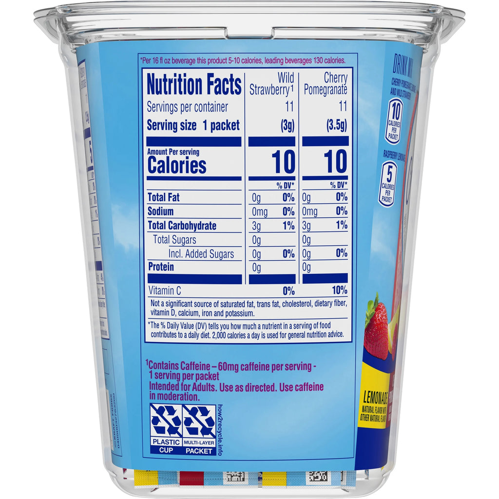 44 ct Powdered Drink Mix Variety Pack X165