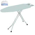 Heat Resistant Folding Ironing Board Set with Retractable Iron Rest P49310
