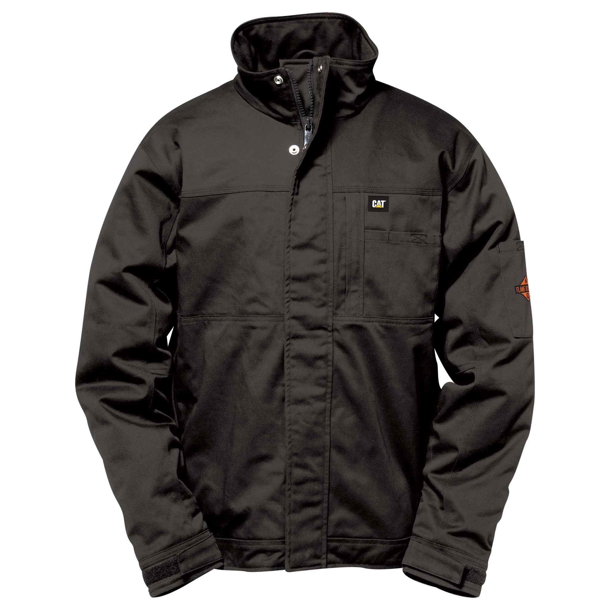Flame Resistant Heavy Weight Insulated Jacket FR Black 3XL G516