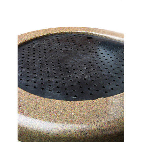 55 Gallon Sandstone Look Rain Barrel Y4588
