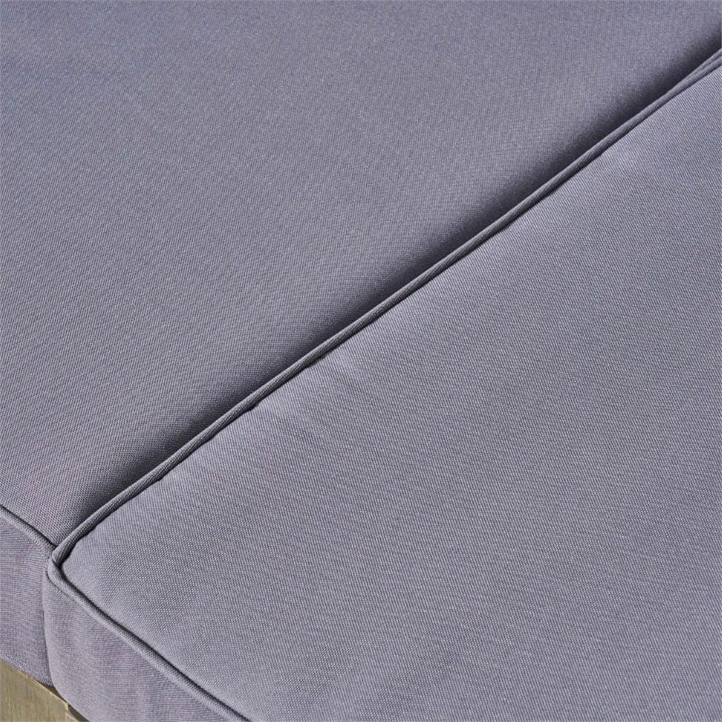 4 Piece Outdoor Acacia Wood Sofa Set in Gray T886