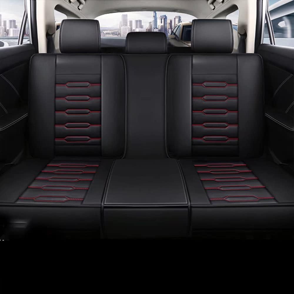 Custom Fit Faux Leather Car Seat Protector Full Set A83876