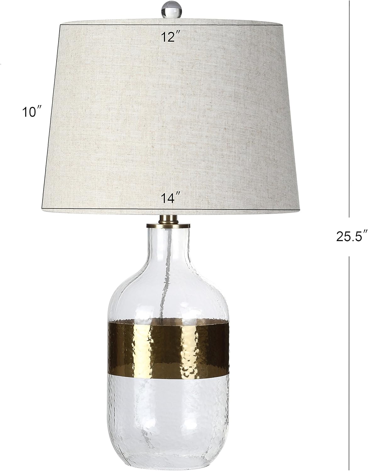 25.5 Glass LED Table Lamp Y248139