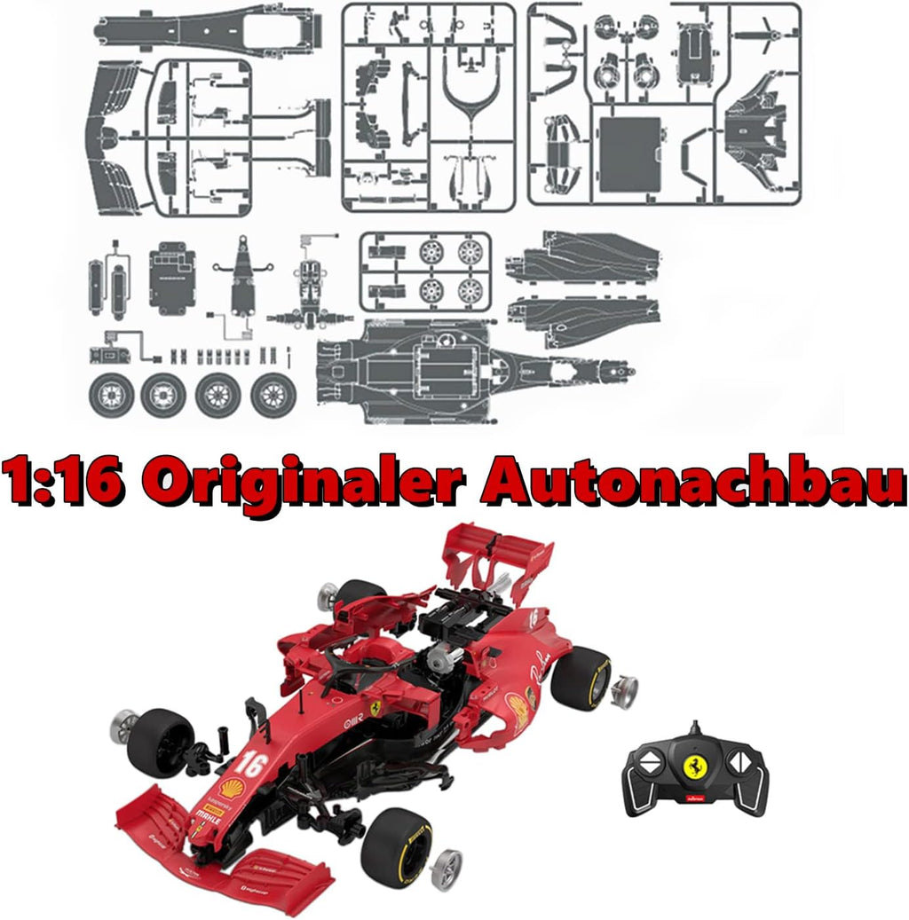 1:16 Remote Control F1 Racing Car Building Blocks Model Pack of 2 L984645