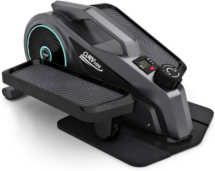 Seated Under Desk Elliptical Trainer with Adjustable Resistance E2985