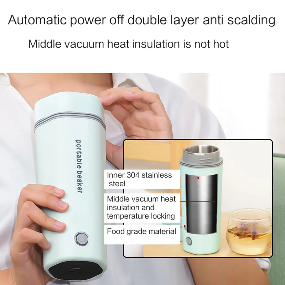 Portable Electric Kettle 350Ml Stainless Steel I73574