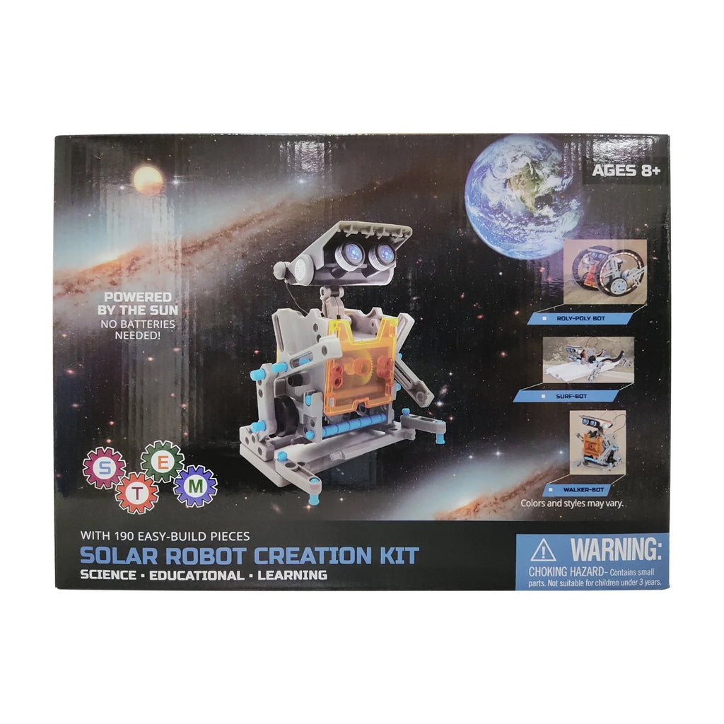 Solar Powered Robot Construction Kit Science Experiments V62409