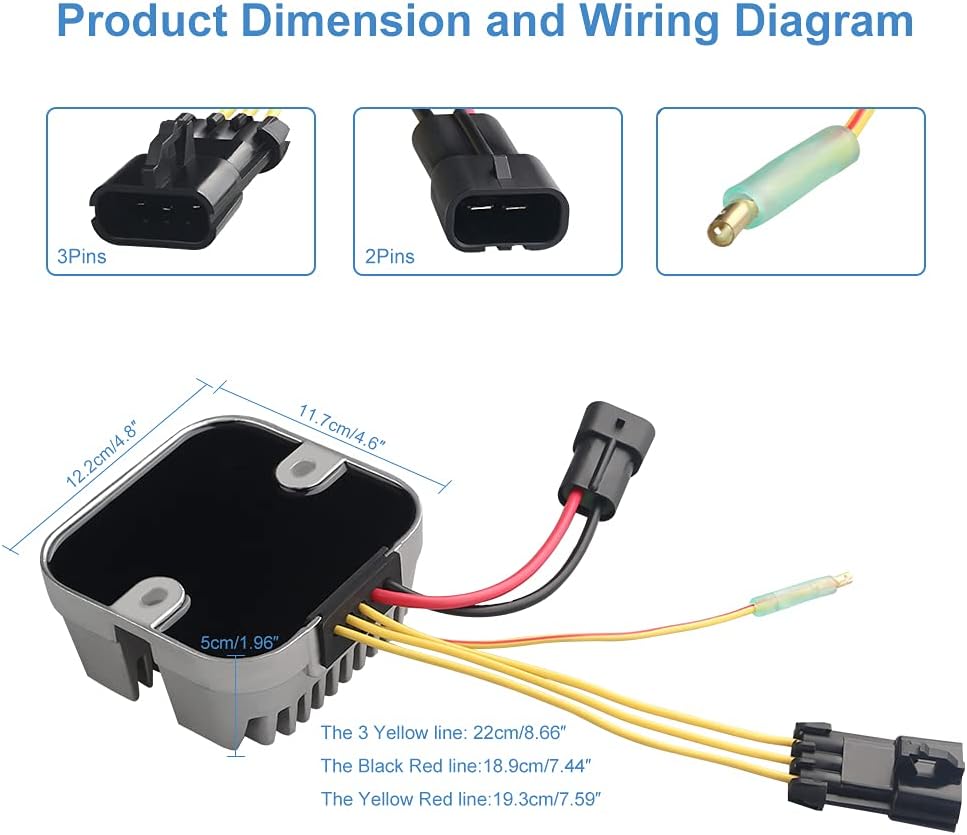 Voltage Regulator Rectifier Pack of 2 Z256972
