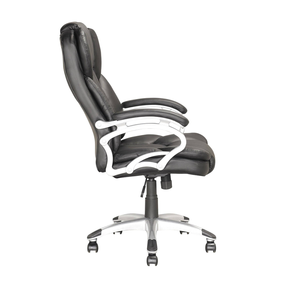 Caramel Brown Leatherette Executive Office Chair N290