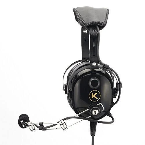 Black PNR Pilot Aviation Headset C2121