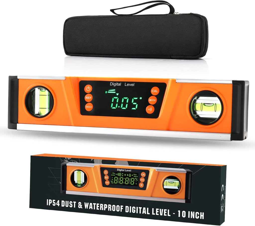 10-Inch Digital Torpedo Level with Carrying Bag W62294