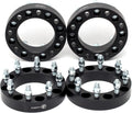 Black Forged 8x170 to 8x180 Wheel Adapters 1.5 Inch with 14x2 Studs Pack of 4 L91291