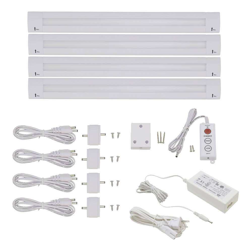 Modular LED Under Cabinet Lighting Standard Kit 4 Panel R964