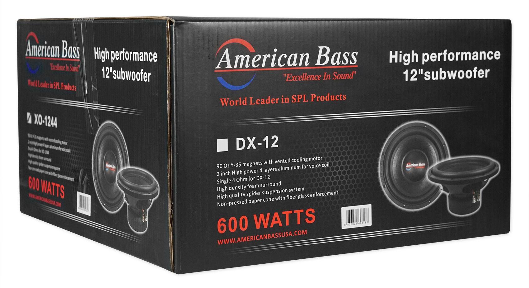 600W Max 4 Ohm DVC Woofer S203