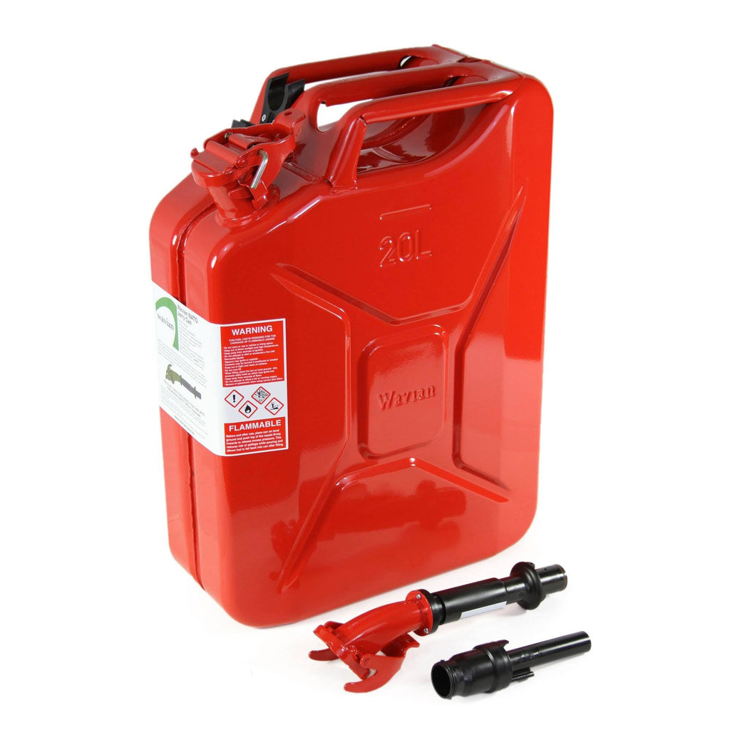 5.3 Gallon Red Fuel Jerry Can with Spout Y8902