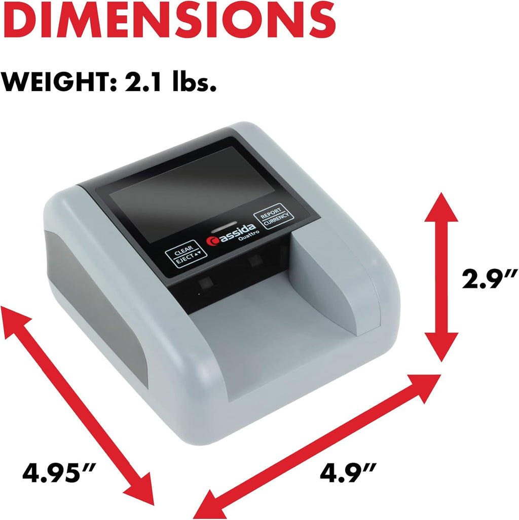 Currency Counterfeit Detector with Advanced Sensors (UV, MG, IR, MT, WT, Thickness, Size) Y295