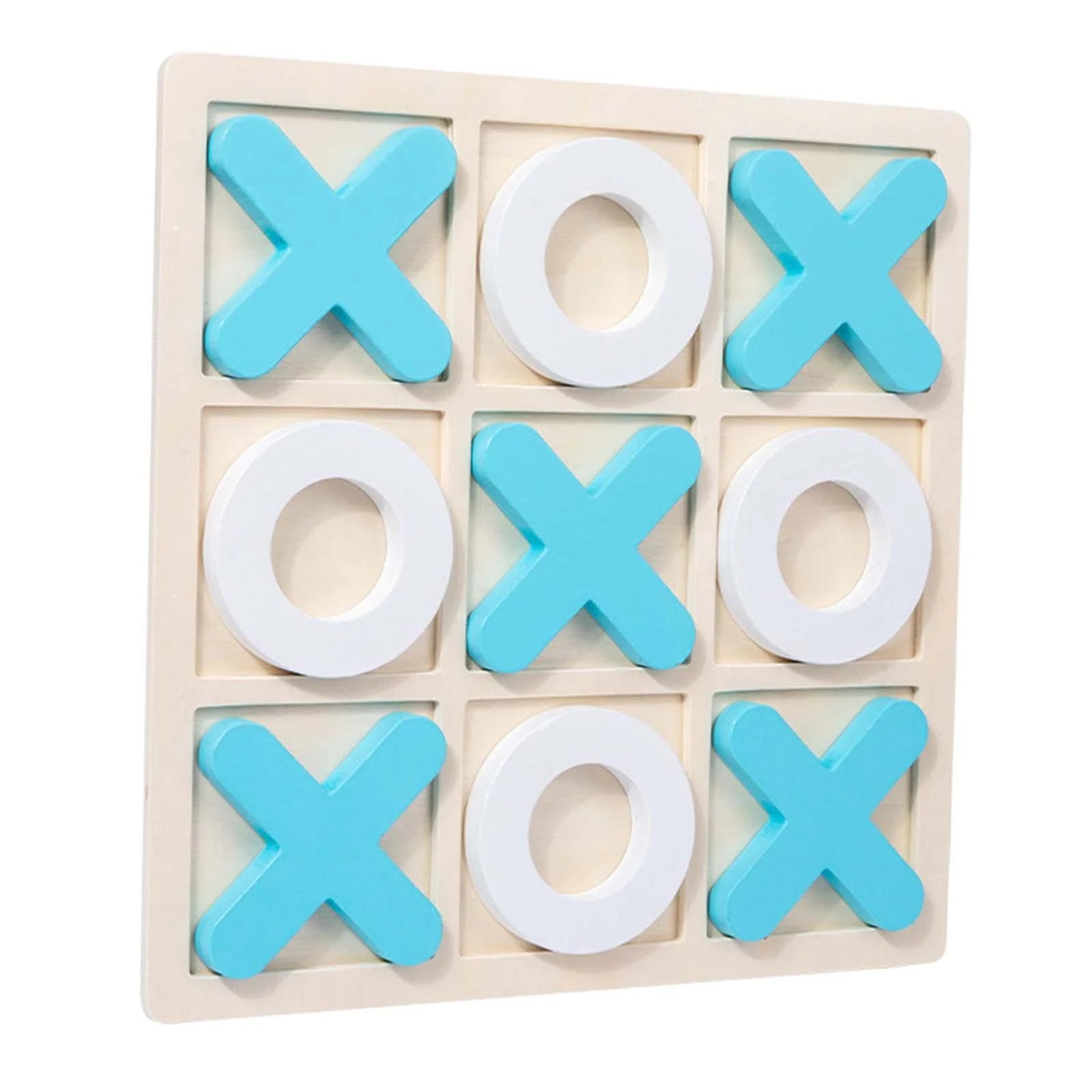 Wooden Tic Tac Toe Game 30x30x1.5cm S189730