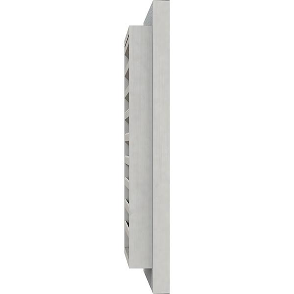 Primed Vertical Gable Vent W9819