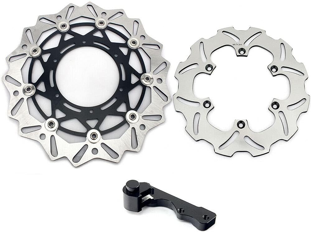 17" Supermoto Wheel Rim Hub Rotors Set Cush Drive B652