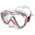 Red Metal Scuba Diving Mask Z84101