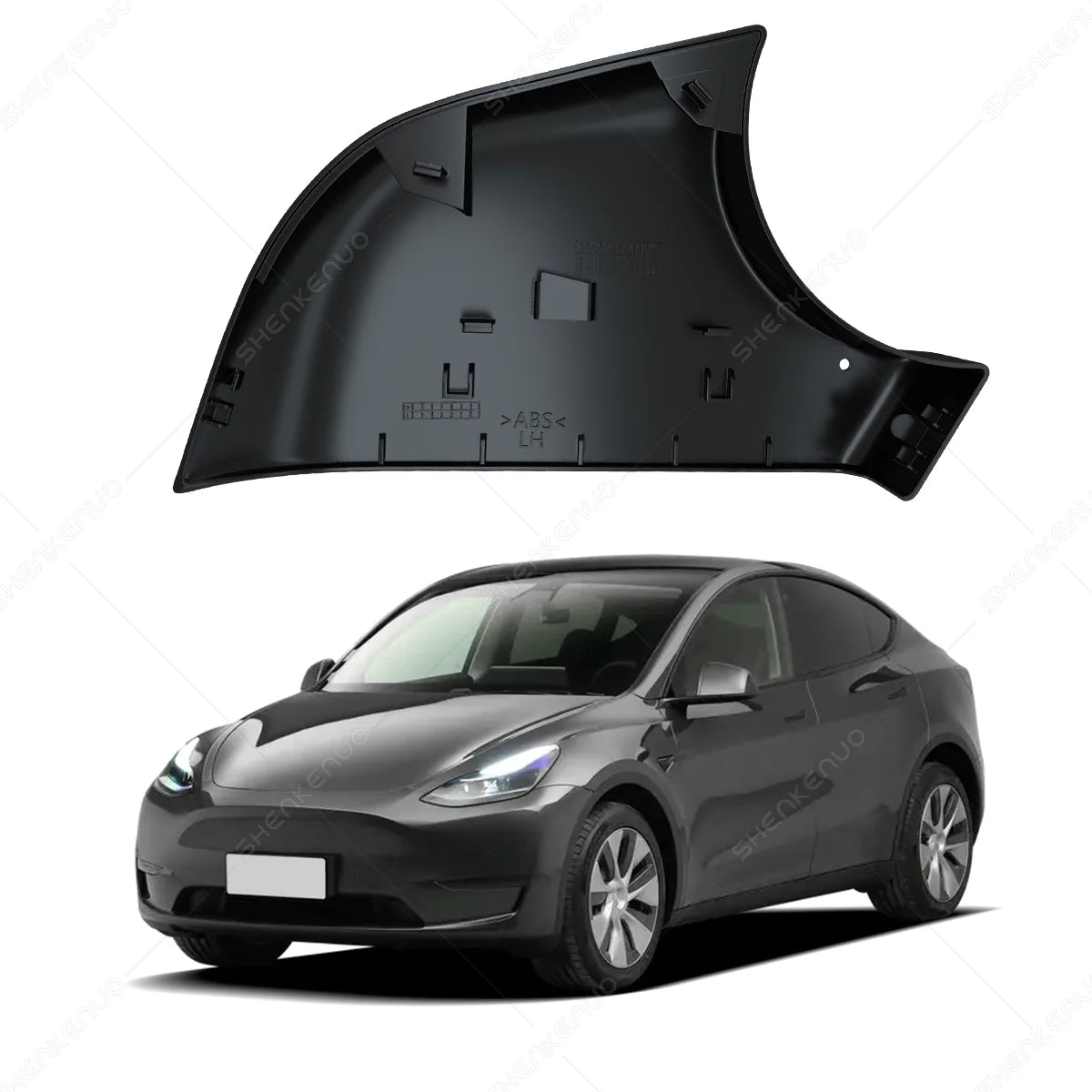 Left Driver Side Door Wing Mirror Cover Lower Holder P239879