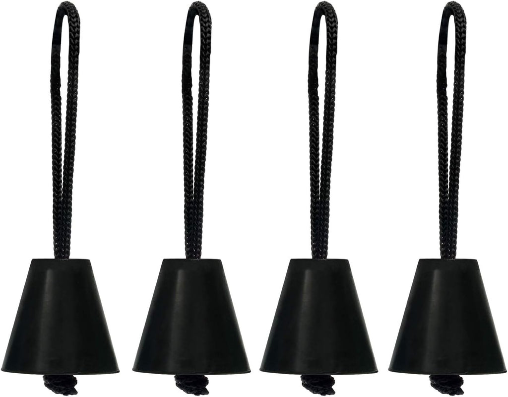 Pack of 4 Silicone Kayak Scupper Plug Kit with Lanyard P995