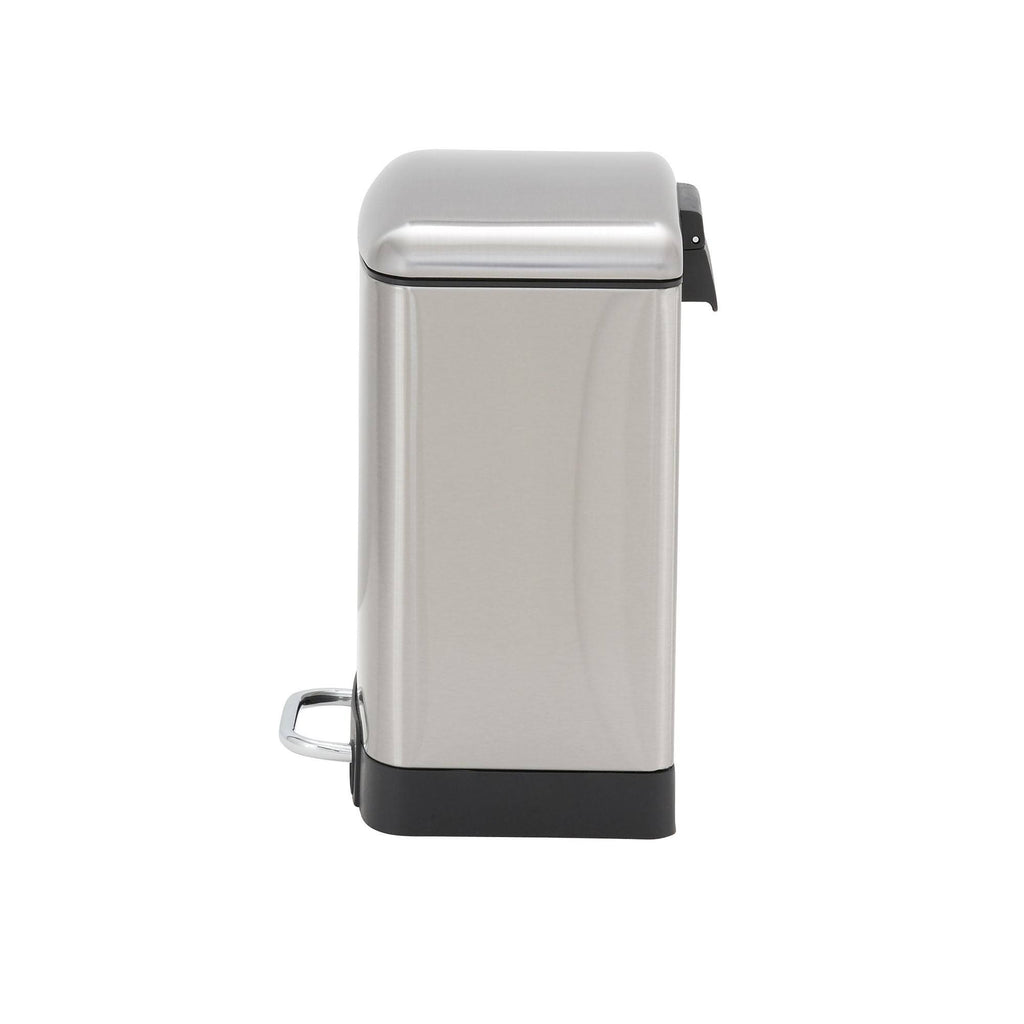 6L Stainless Steel Step Trash Can J295