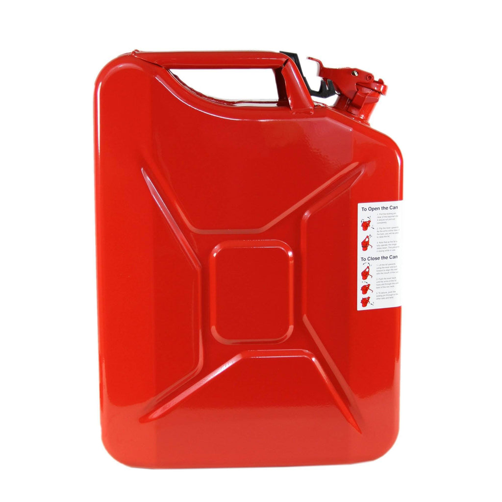 5.3 Gallon Red Fuel Jerry Can with Spout Y8902
