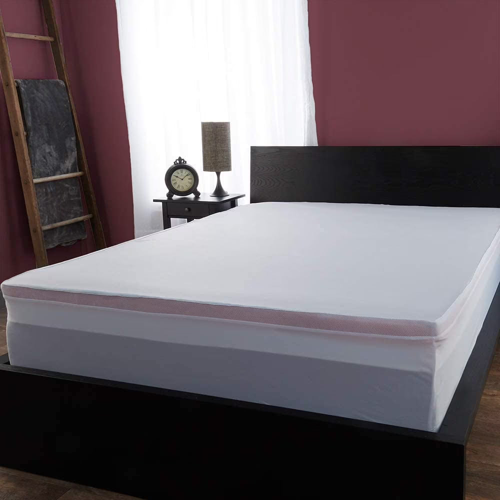 2" Tranquility Foam Mattress Topper with Cover, Queen W797