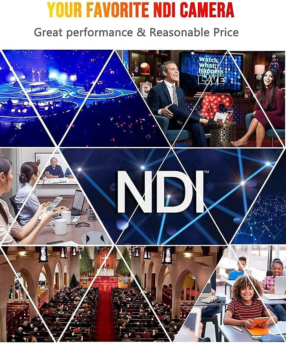 NDI HX2 PTZ Camera with 20X Zoom T7624