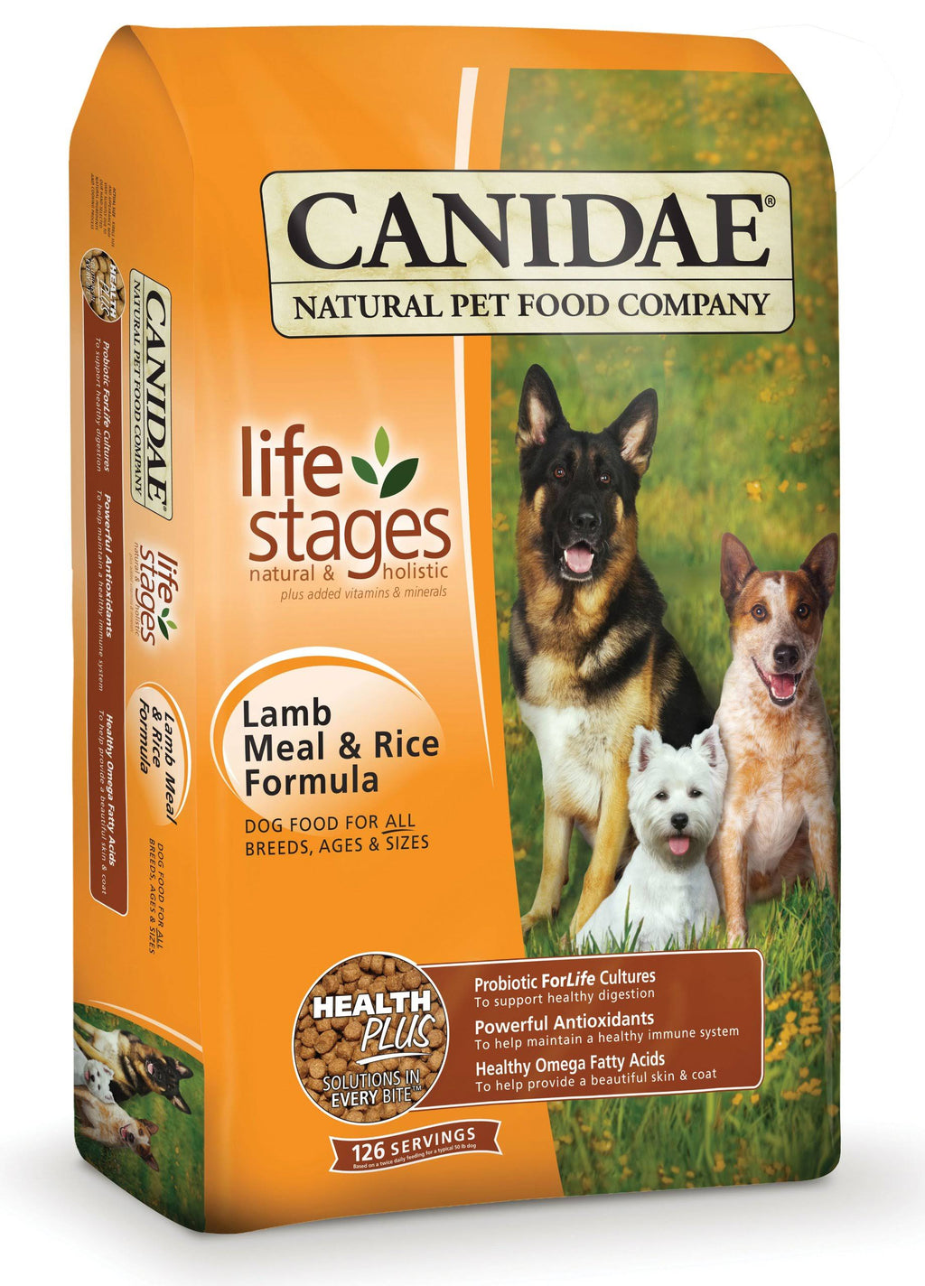 15 lbs Lamb Meal & Rice Dog Dry Food X56856