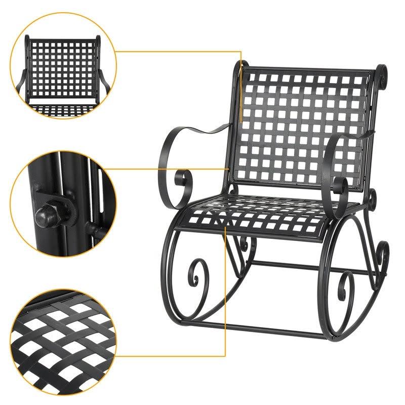 Iron Rocking Chair K25211