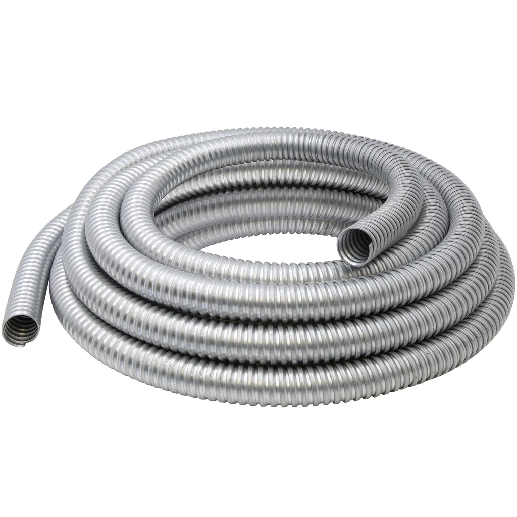 Galvanized Steel Flexible Conduit 25 ft Roll H58894