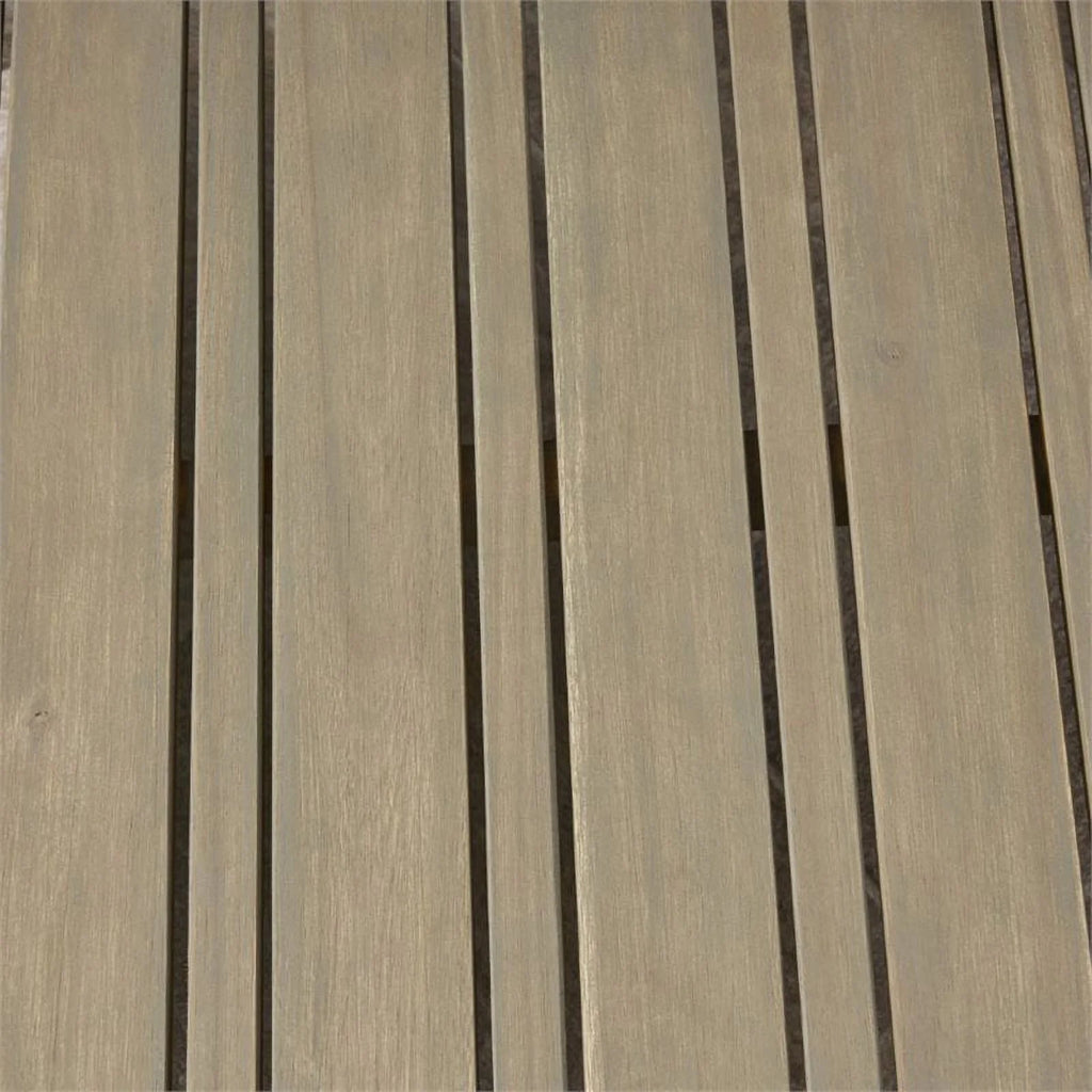 4 Piece Outdoor Acacia Wood Sofa Set in Gray T886