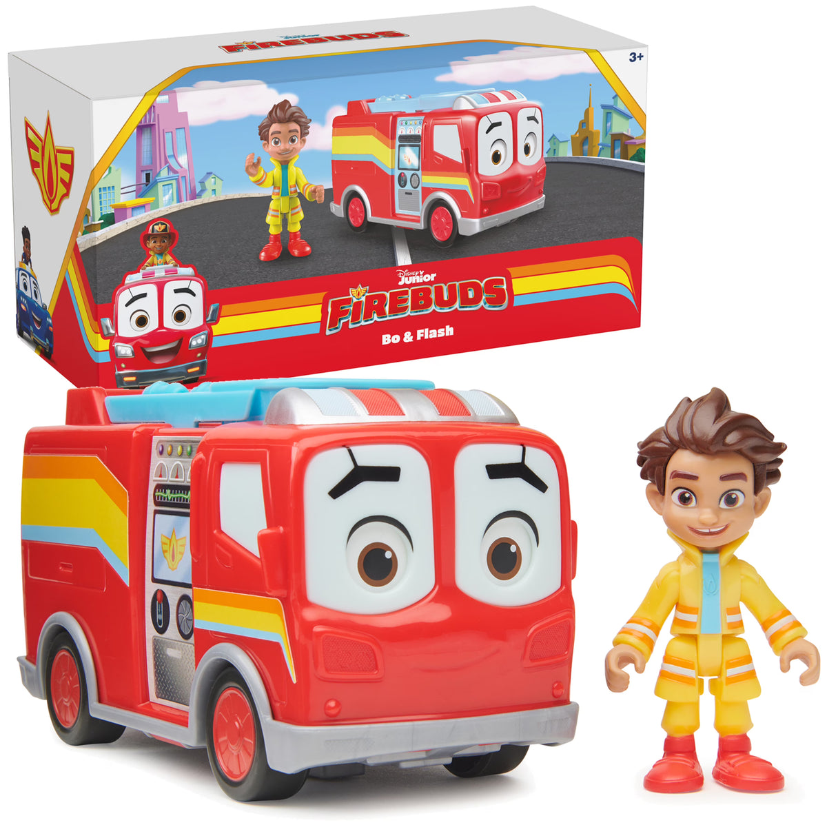 Fire Truck and Action Figure for Kids 3 and up H420