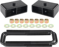 2" Rear Black Leveling Lift Block Kit Pack of 2 H955228