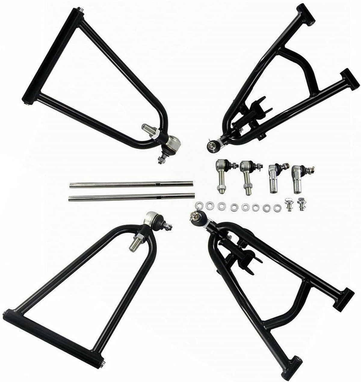 Front Upper Lower Left Right A-Arm +2'' Wide Chromoly Fully Adjustable G169