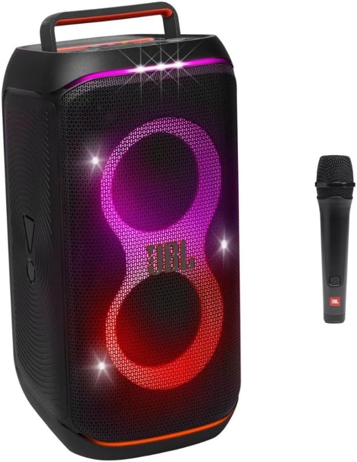 Black Portable Speaker with Foldable Handle E882553