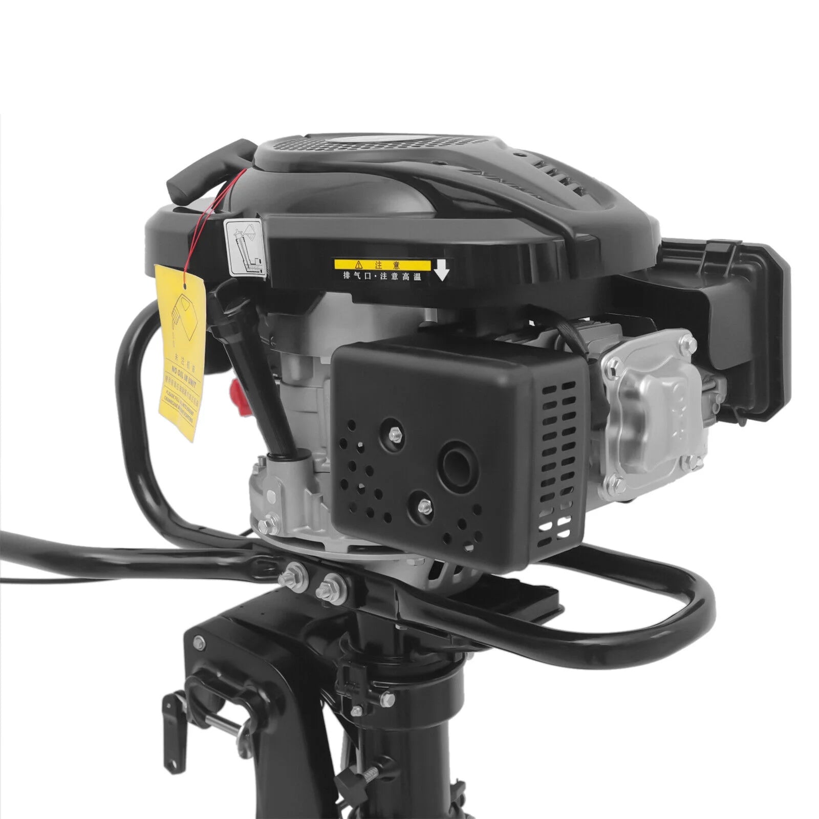7.5 HP 3600R/Min Outboard Motor Boat Engine Water Cooling System 196CC 1.8 Liters N6381