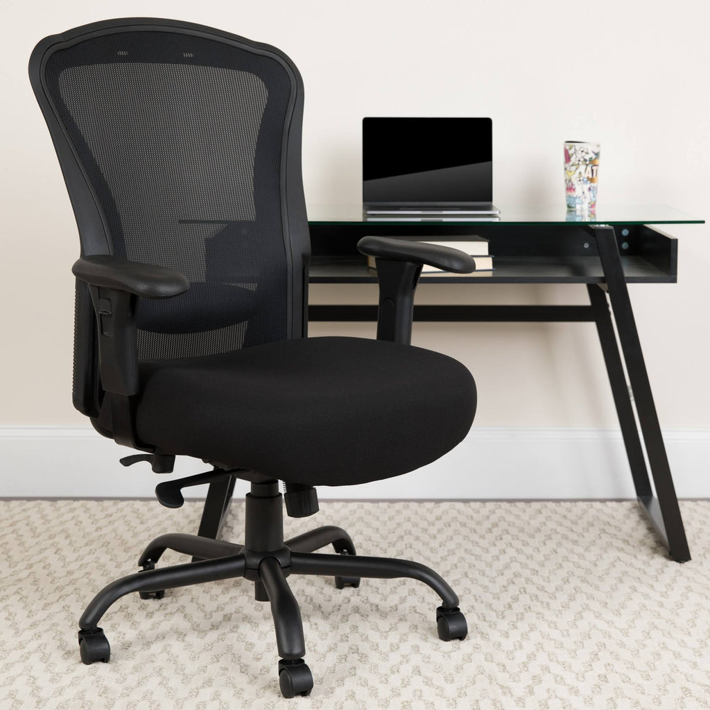 Black Mesh Swivel Ergonomic Office Chair U3898