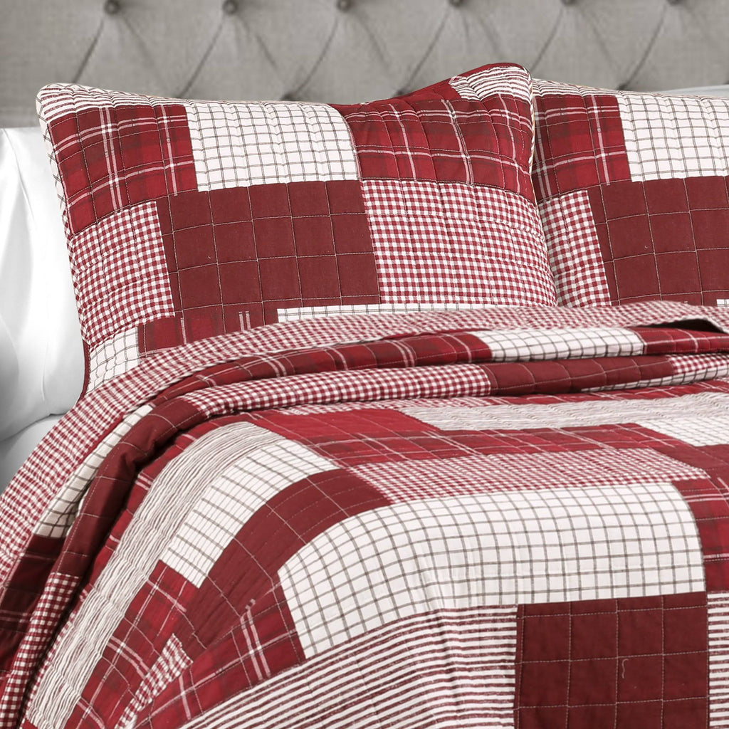 Navy King Quilt Set M330