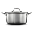 6 Quart Stainless Steel Stock Pot with Cover C49163