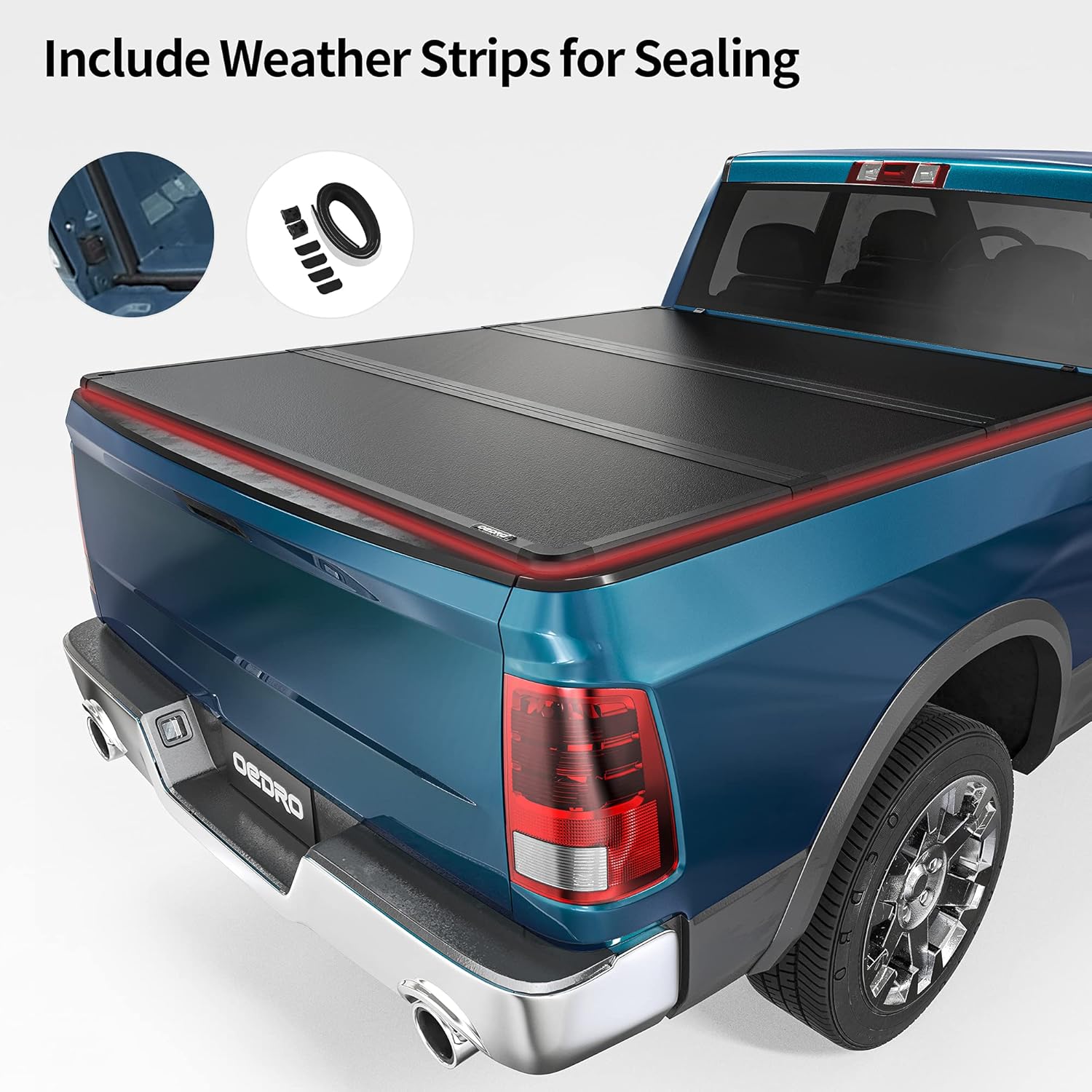 Hard Tri-fold Truck Bed Tonneau Cover X702